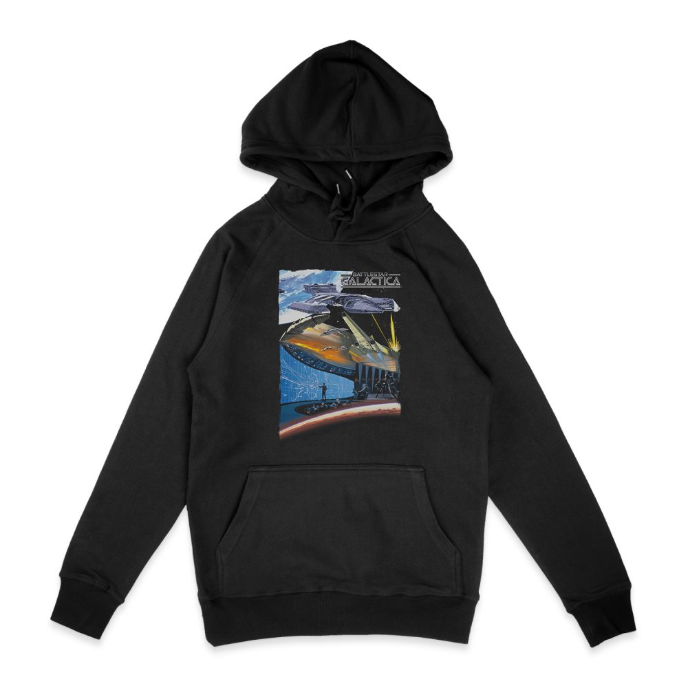 BATTLESTAR GALACTICA CONCEPT ART HOODIE
