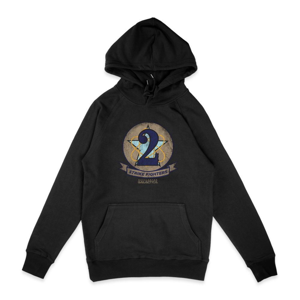 BATTLESTAR GALACTICA STRIKE FIGHTERS BADGE HOODIE