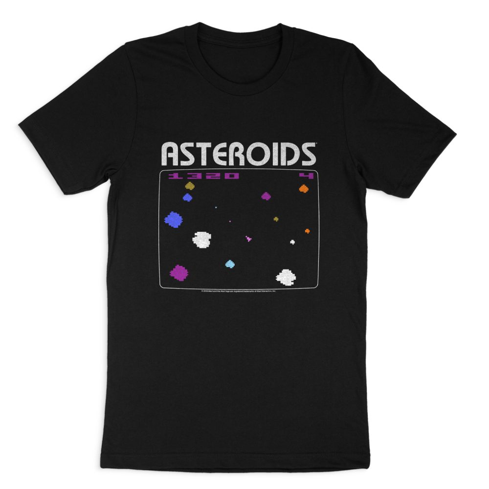 ATARI ASTEROIDS SCREEN SHORT SLEEVE T-SHIRT