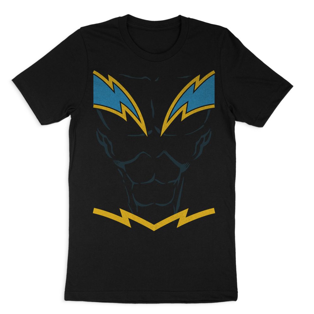 JUSTICE LEAGUE BLACK LIGHTNING HORT SLEEVE T-SHIRT