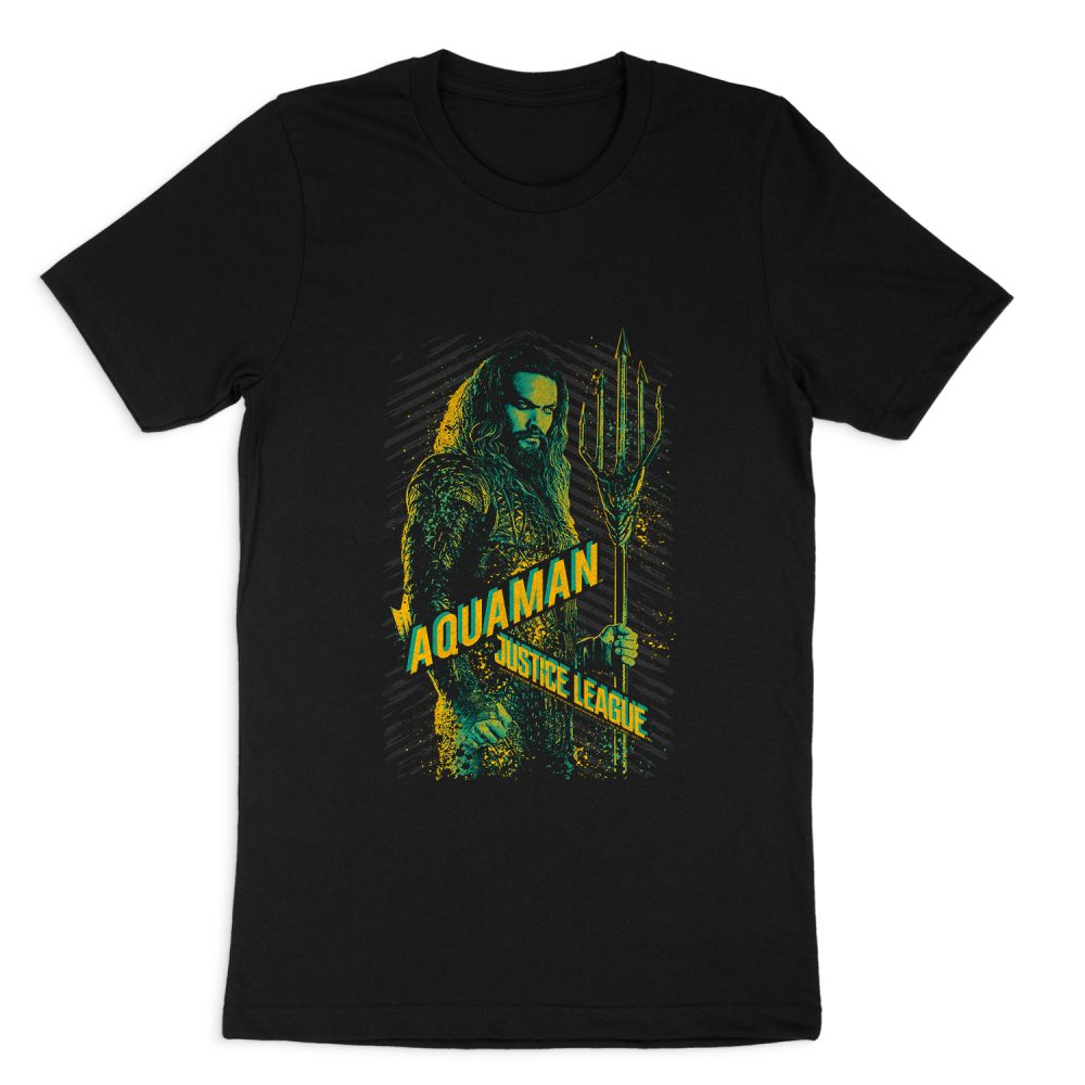 JUSTICE LEAGUE AQUAMAN SHORT SLEEVE T-SHIRT