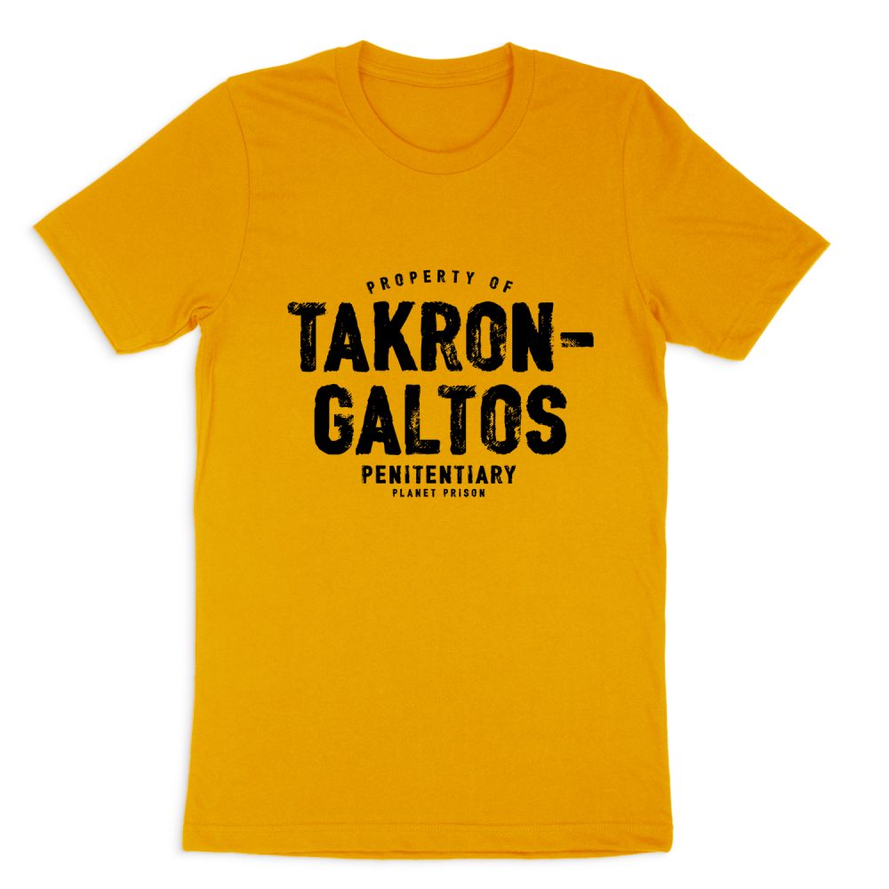 JUSTICE LEAGUE TAKRON GALTOS SHORT SLEEVE T-SHIRT