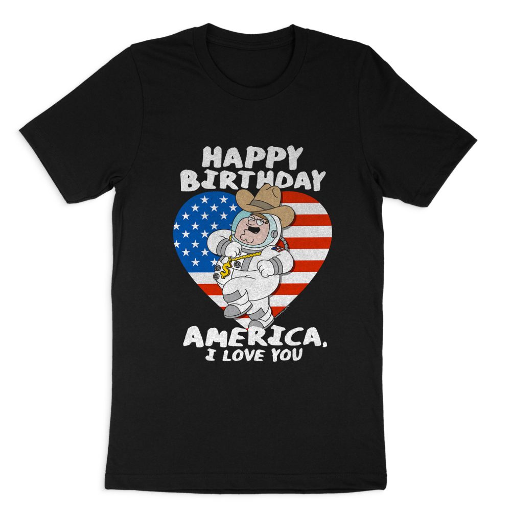FAMILY GUY AMERICAN LOVE SHORT SLEEVE T-SHIRT