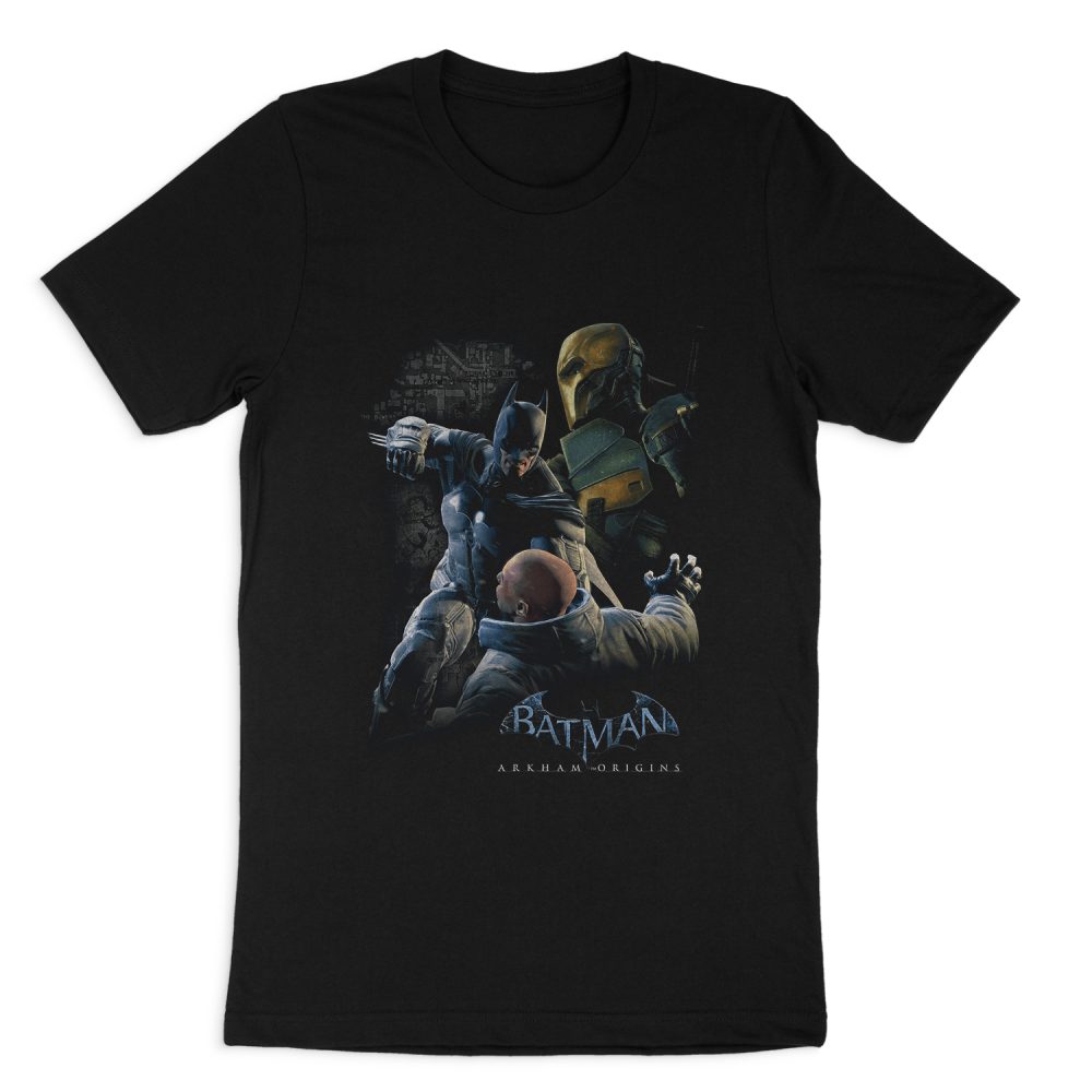 BATMAN - ARKHAM PUNCH SHORT SLEEVE T-SHIRT