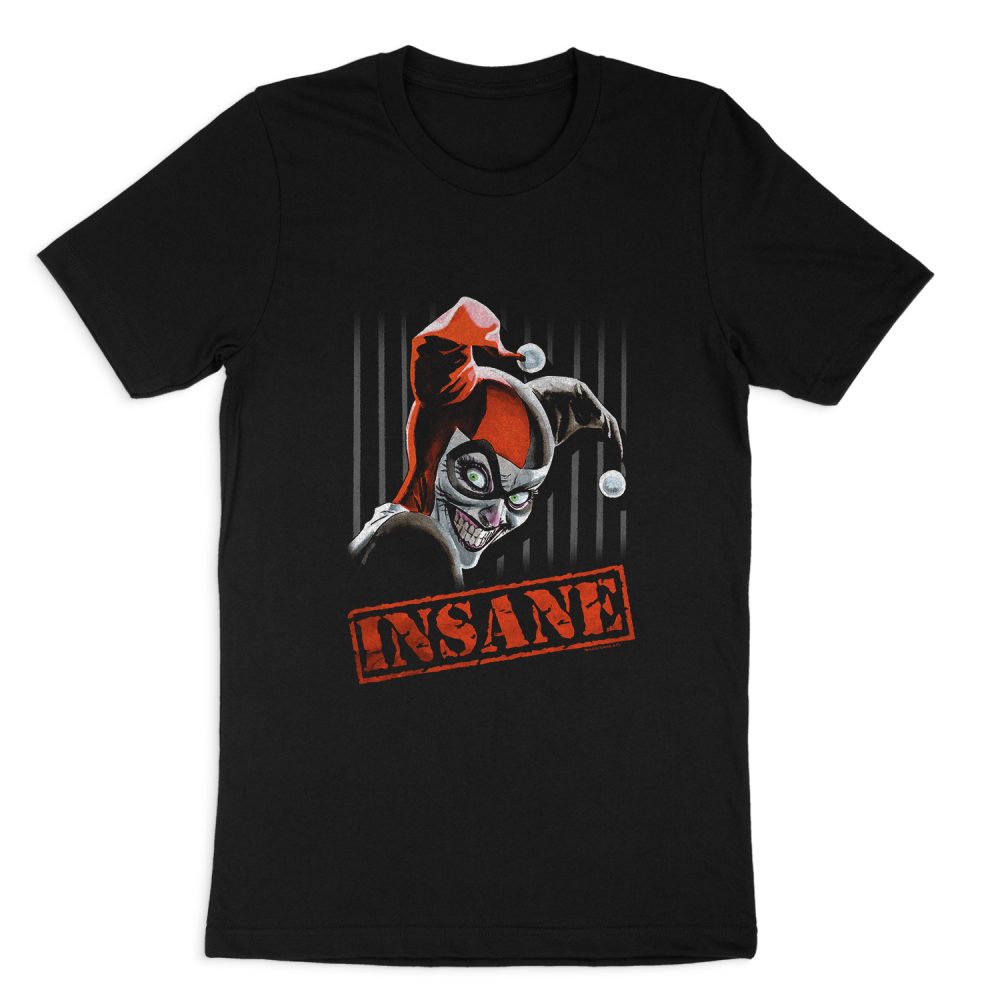 HARLEY QUINN INSANE SHORT SLEEVE T-SHIRT