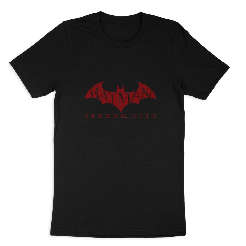 BATMAN - ARKHAM RED BAT SHORT SLEEVE T-SHIRT