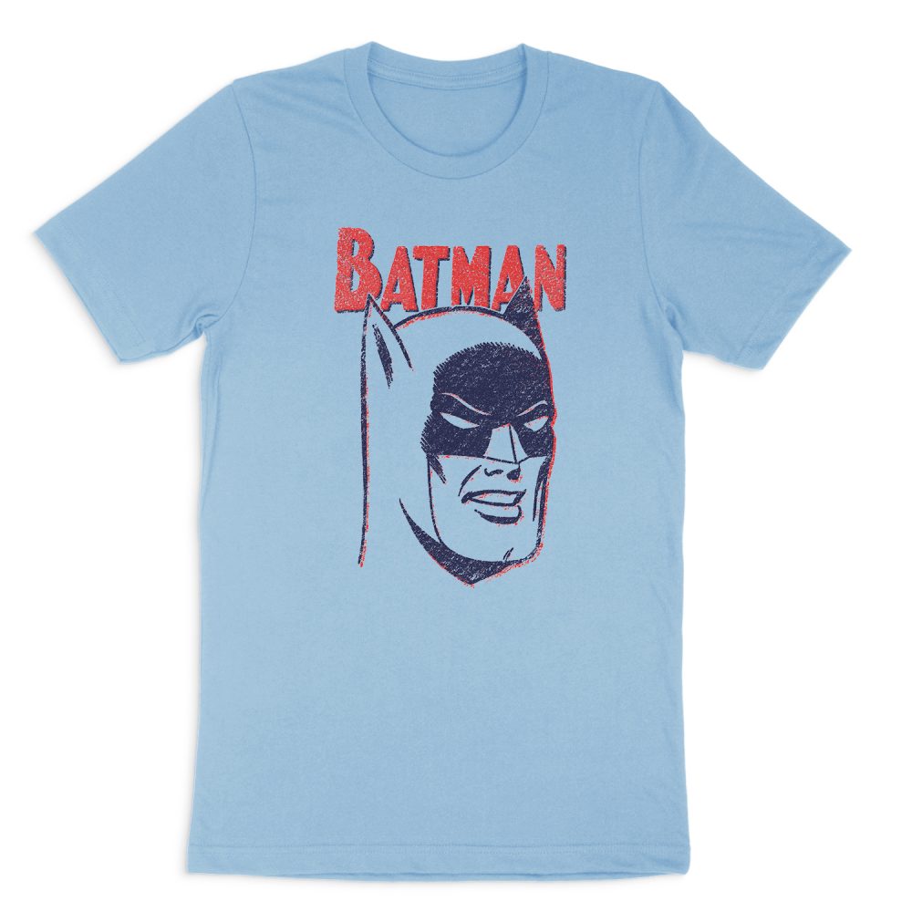 DC BATMAN CRAYON MAN SHORT SLEEVE T-SHIRT