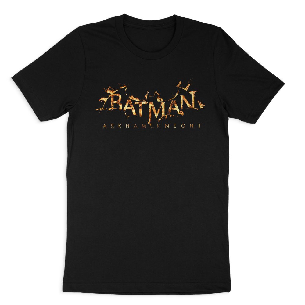 BATMAN - ARKHAM AK FLAME SHORT SLEEVE T-SHIRT