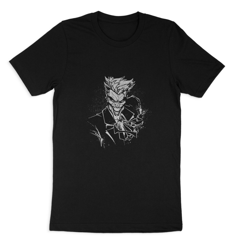 JOKER SPLATTER SMILE SHORT SLEEVE T-SHIRT