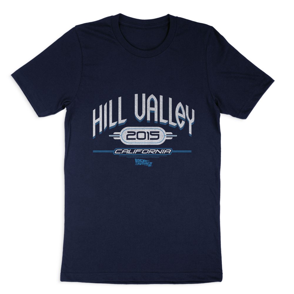 BACK TO THE FUTURE II HILL VALLEY 2015 SHORT SLEEVE T-SHIRT
