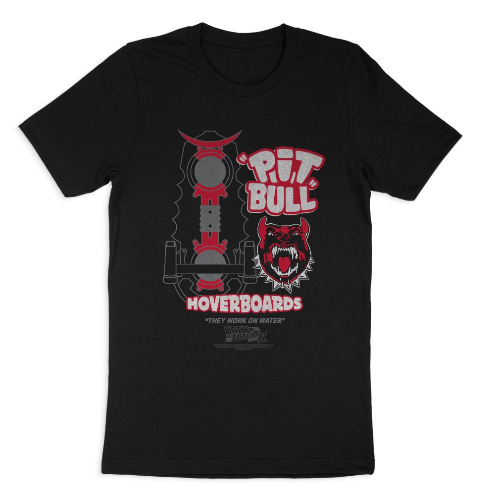 BACK TO THE FUTURE II PIT BULL SHORT S;EEVE T-SHIRT