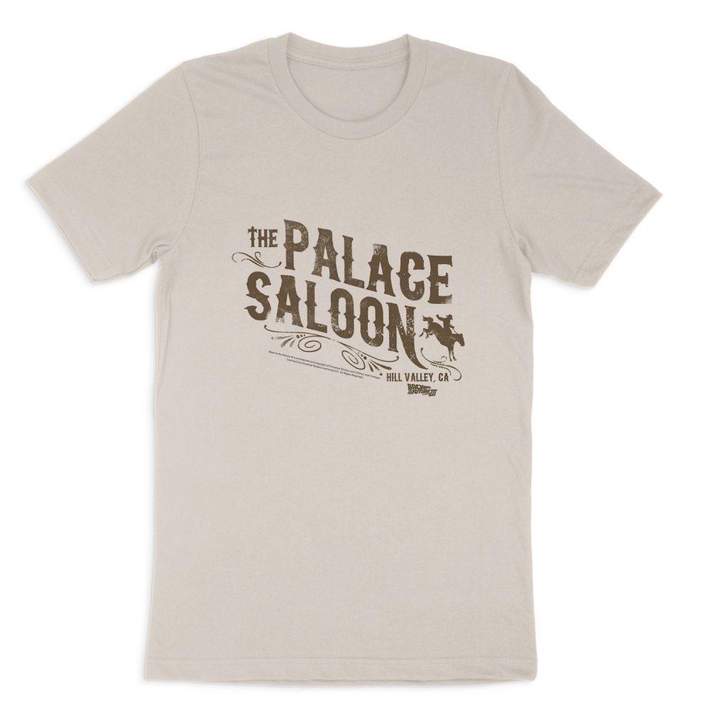 BACK TO THE FUTURE III PALACE SALOON SHORT SLEEVE T-SHIRT