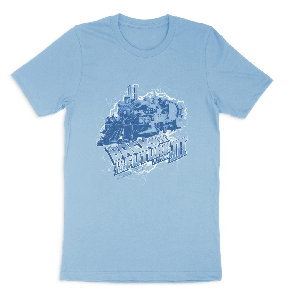 BACK TO THE FUTURE III TIME TRAIN SHORT SLEEVE T-SHIRT