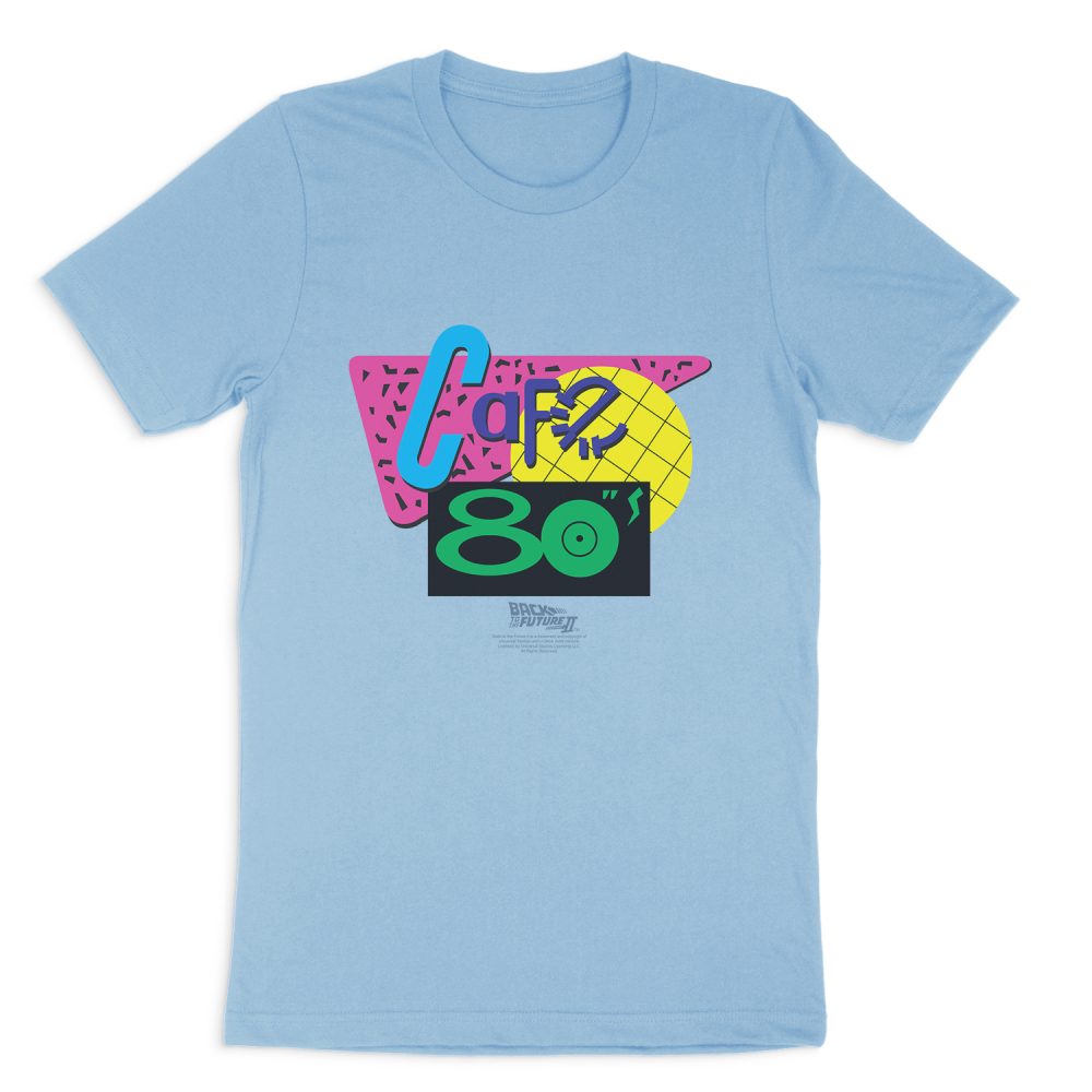 BACK TO THE FUTURE TRILOGY CAFE 80S SHORT SLEEVE T-SHIRT