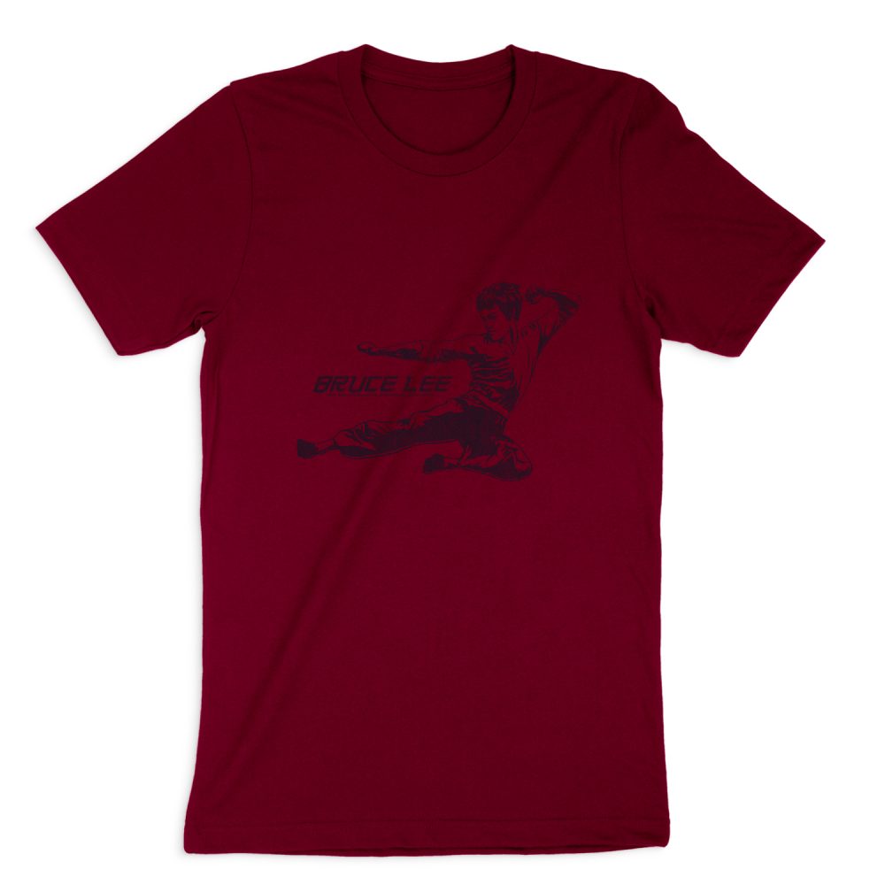 BRUCE LEE LINE KICK SHORT SLEEVE T-SHIRT