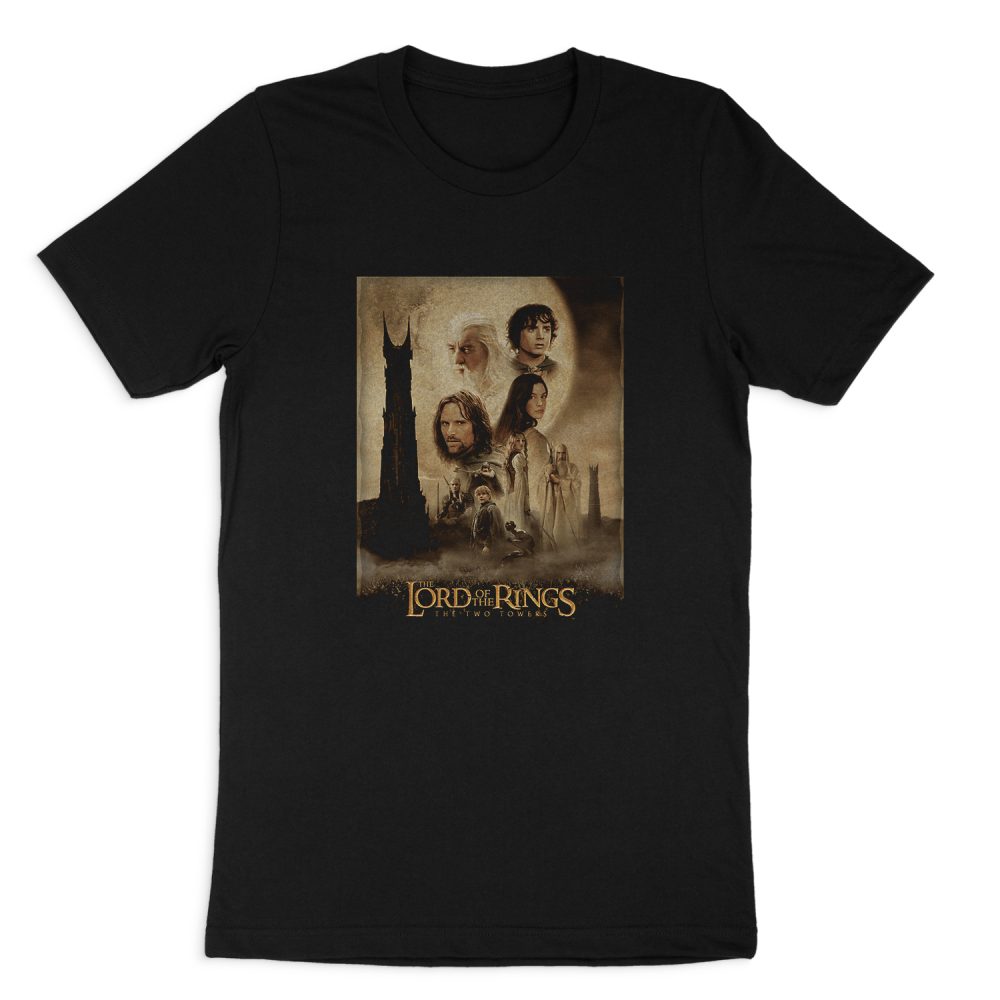 LORD OF THE RINGS TT POSTER SHORT SLEEVE T-SHIRT