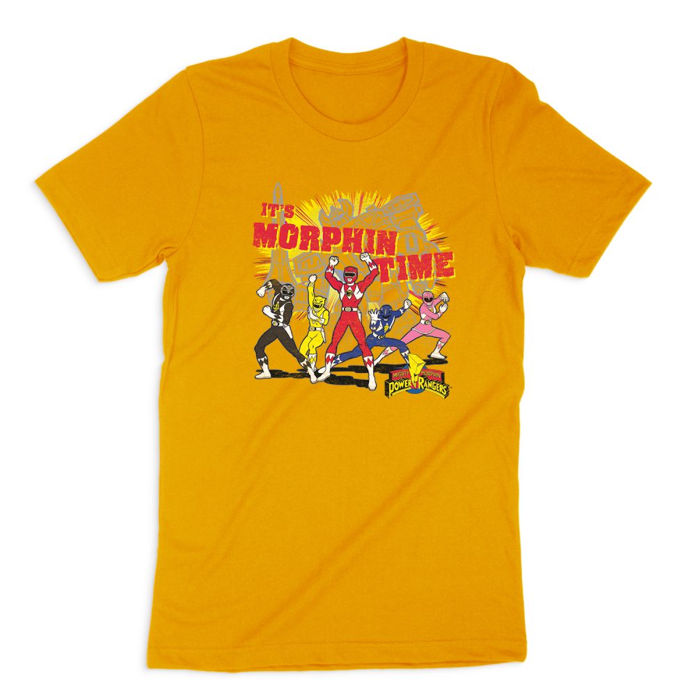 POWER RANGERS MORPHIN TIME SHORT SLEEVE T-SHIRT