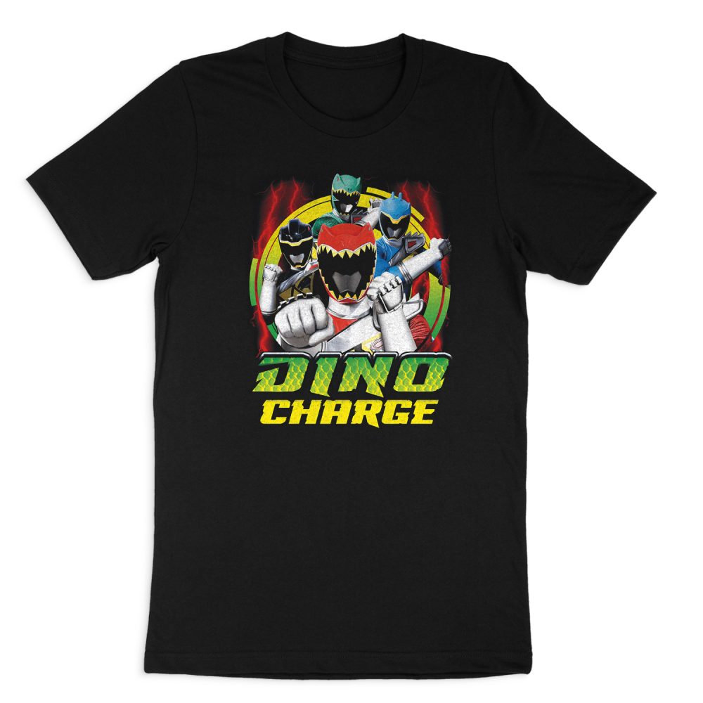 POWER RANGERS DINO LIGHTNING SHORT SLEEVE T-SHIRT