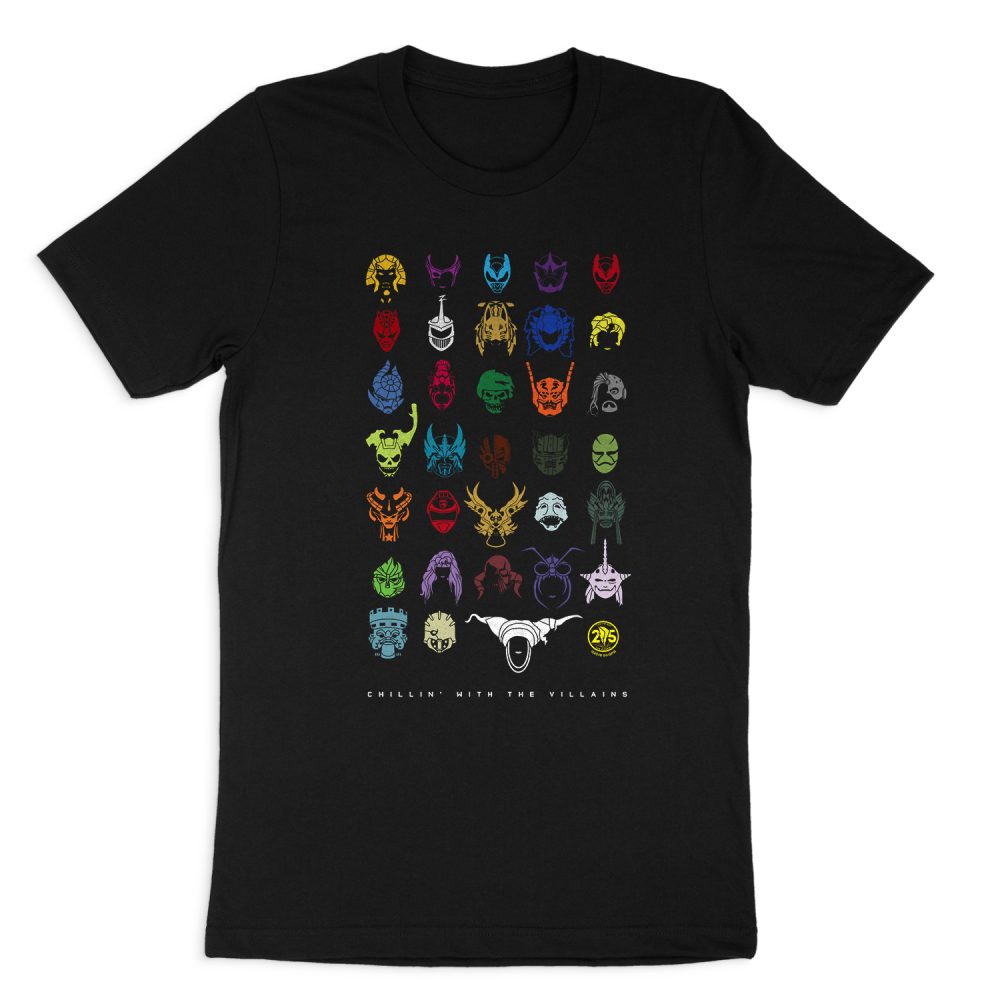 POWER RANGERS VILLIANS SHORT SLEEVE T-SHIRT