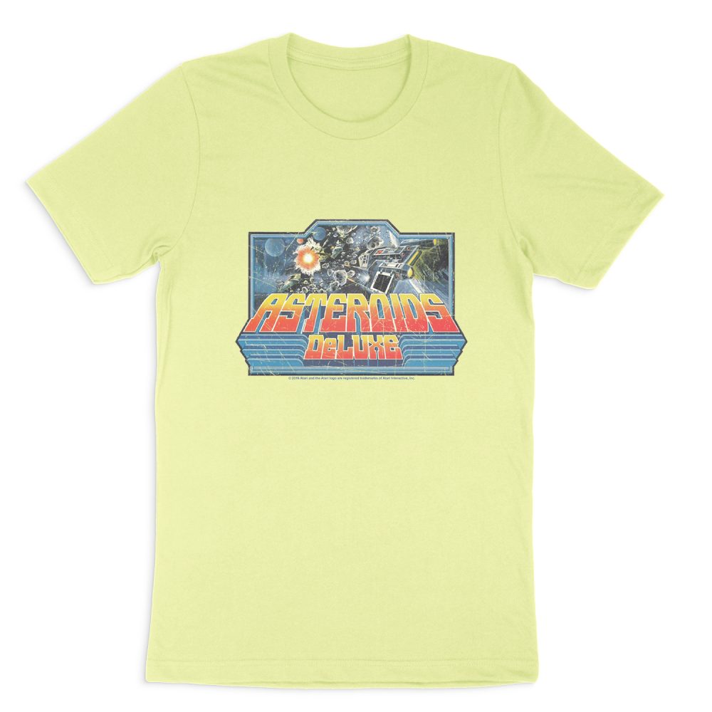 ATARI ASTEROIDS DELUXE SHORT SLEEVE T-SHIRT