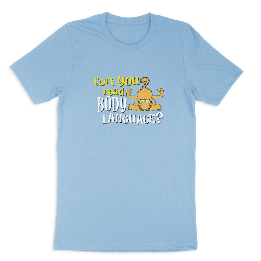 GARFIELD BODY LANGUAGE SHORT SLEEVE T-SHIRT
