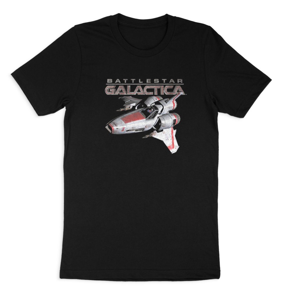 BATTLESTAR GALACTICA MARK II VIPER SHORT SLEEVE T-SHIRT