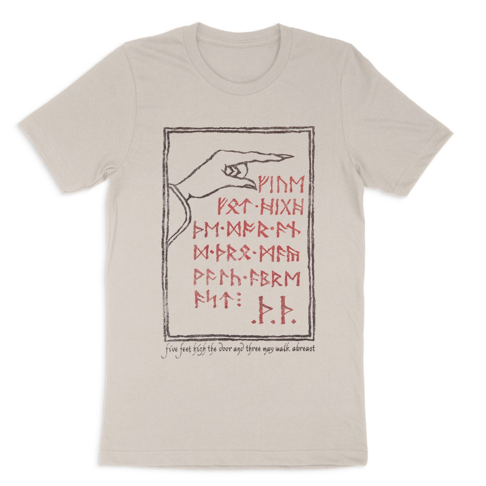 THE HOBBIT THE HOBBITBACK DOOR SHORT SLEEVE T-SHIRT