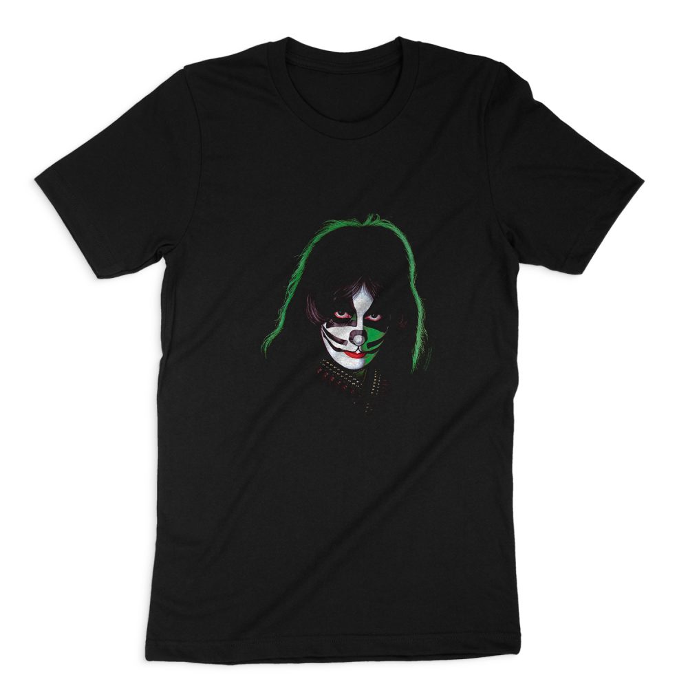 KISS PETER CRISS COVER SHORT SLEEVE T-SHIRT