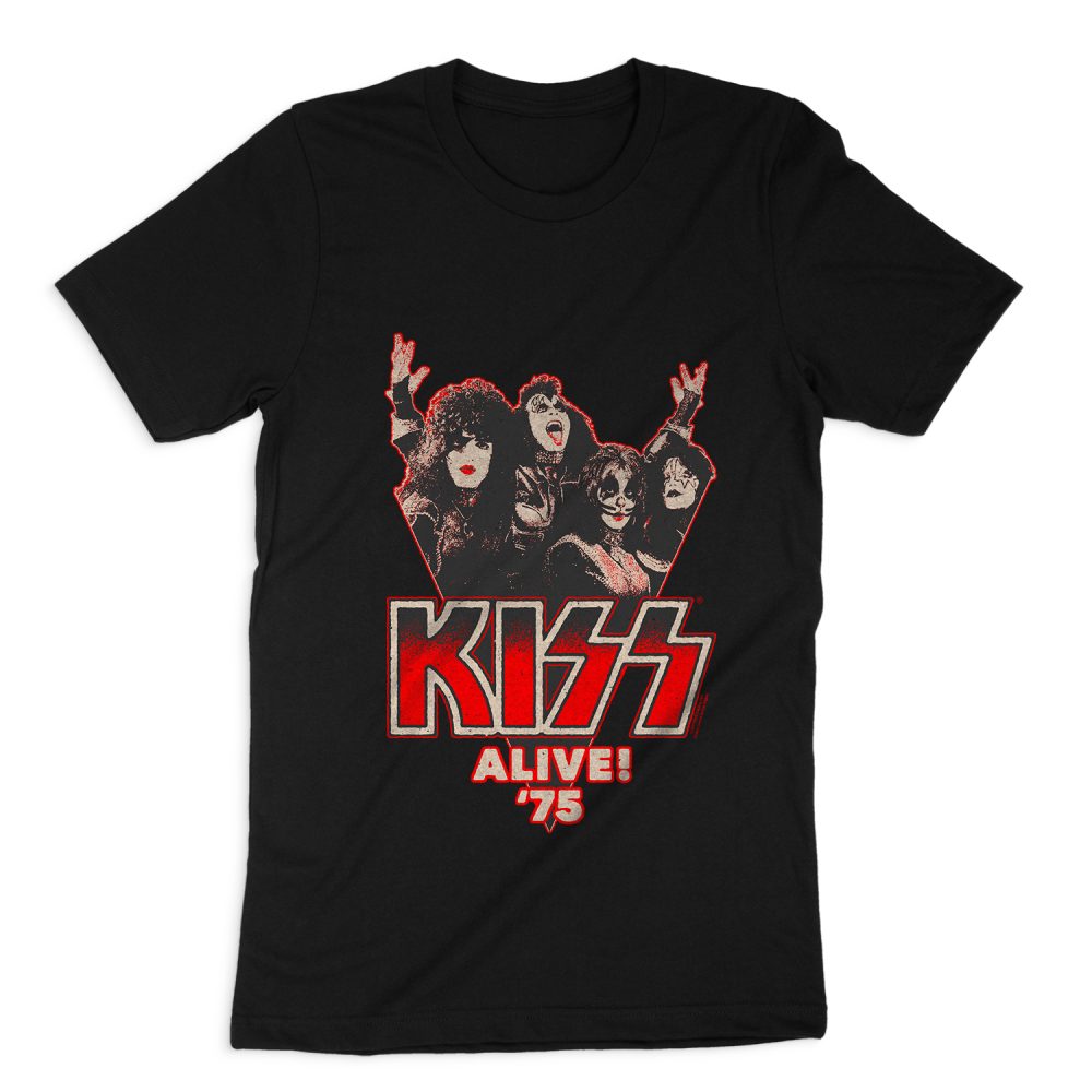KISS ALIVE 75 SHORT SLEEVE T-SHIRT