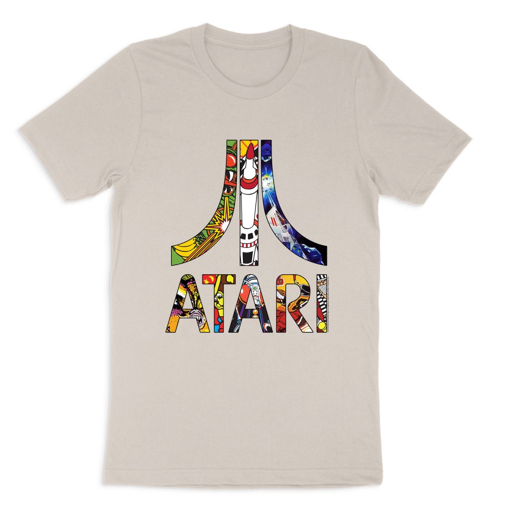 ATARI INSET ART SHORT SLEEVE T-SHIRT