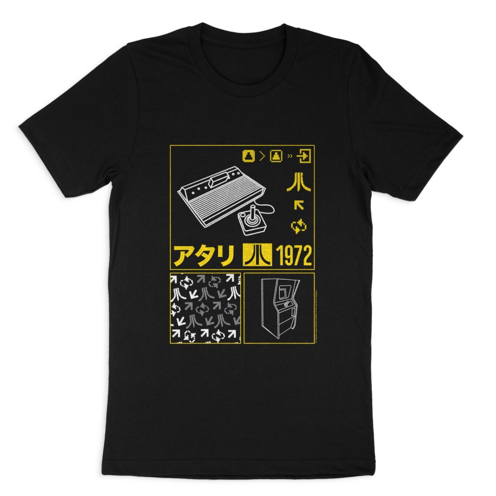 ATARI KANJI SQUARES SHORT SLEEVE T-SHIRT
