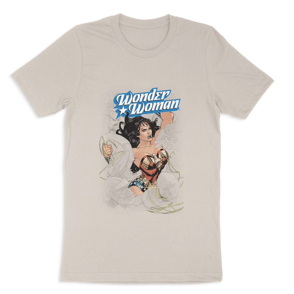 WONDER WOMAN JUSTIC LEAGUE SHORT SLEEVE T-SHIRT