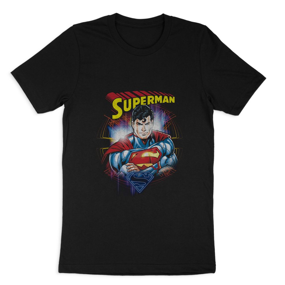 SUPERMAN GLAM SHORT SLEEVE T-SHIRT