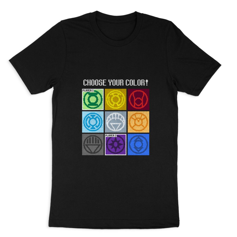 DC COMICS CHOOSE YOUR COLOR SHORT SLEEVE T-SHIRT