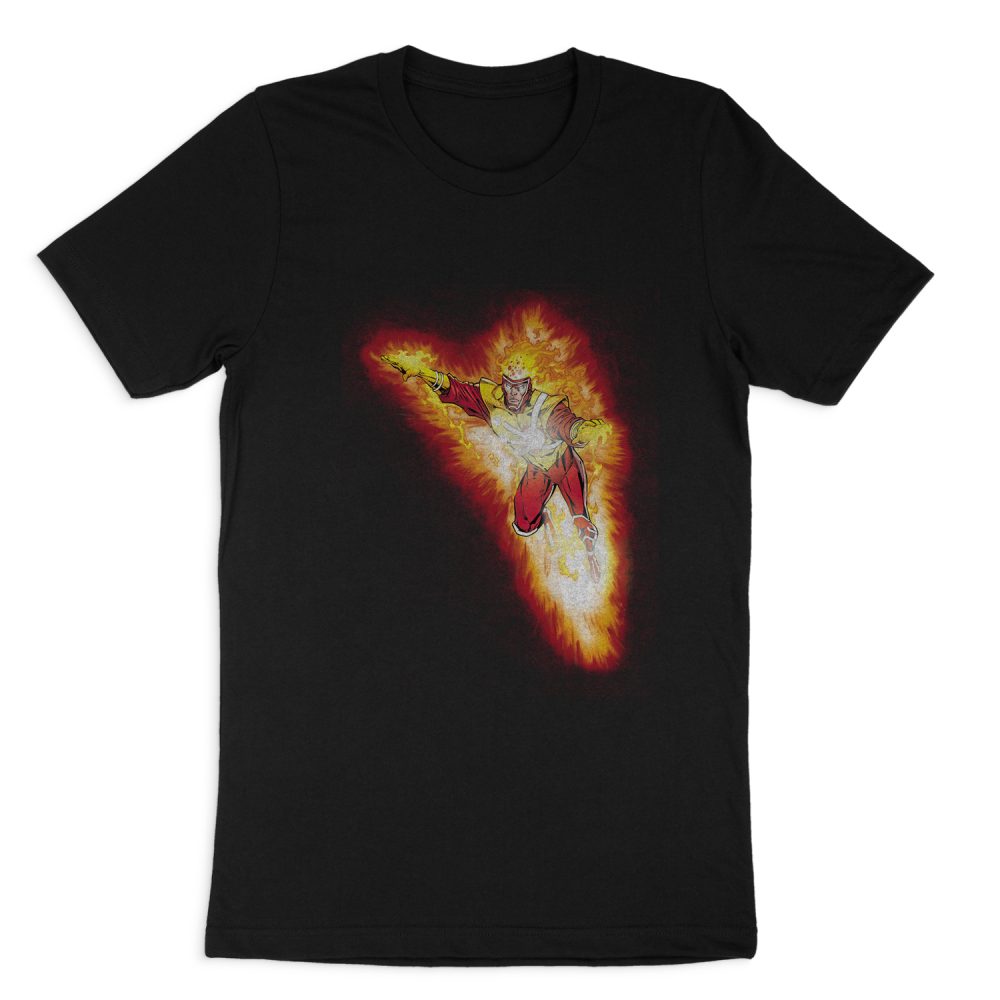 JUSTICE LEAGUE FIRESTORM BLAZE SHORT SLEEVE T-SHIRT