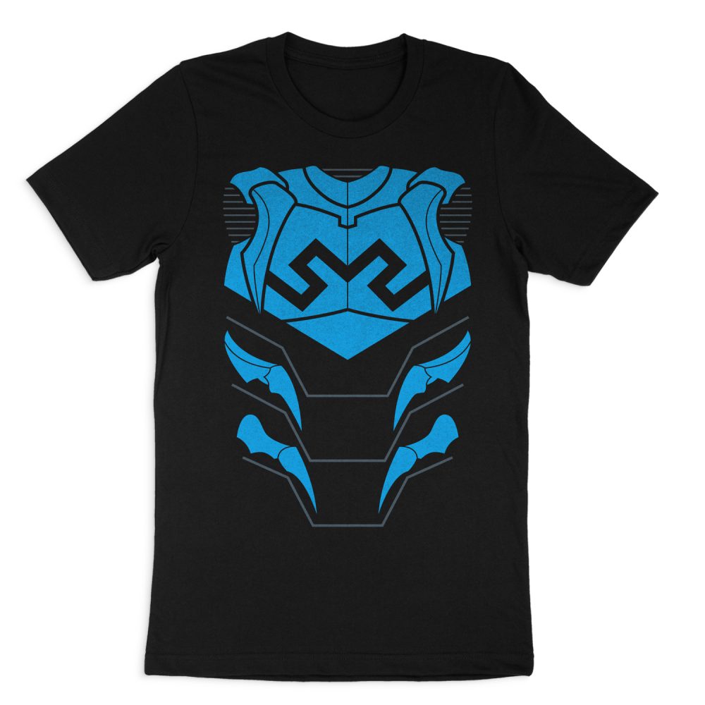 JUSTICE LEAGUE BLUE BEETLE SHORT SLEEVE T-SHIRT
