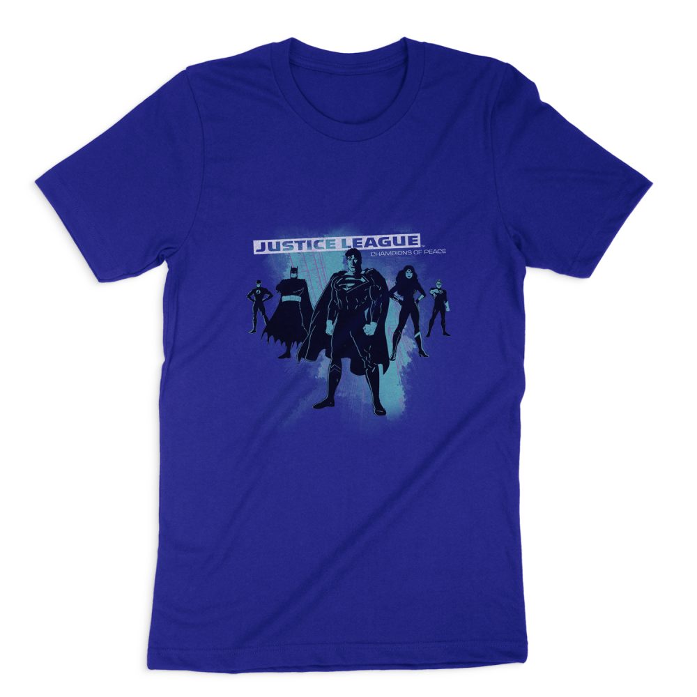 JUSTICE LEAGUE STAND SHORT SLEEVE T-SHIRT
