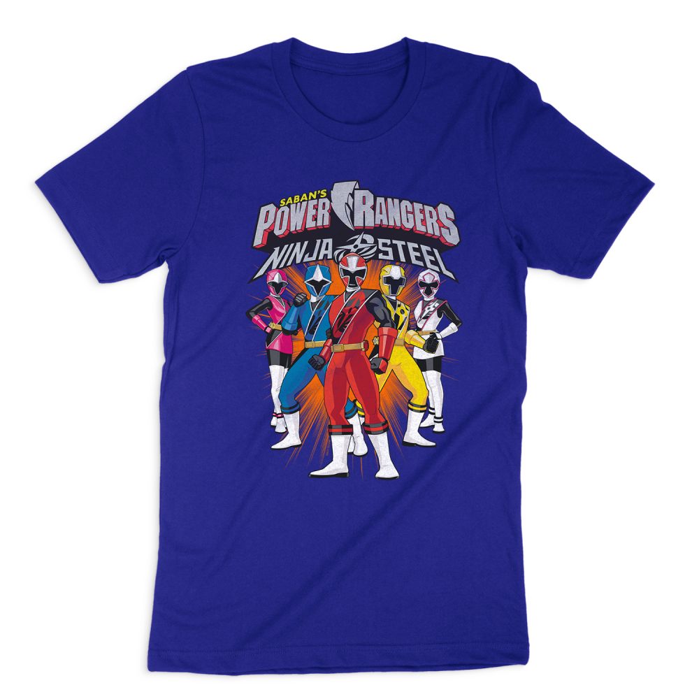 POWER RANGERS TEAM LINEUP SHORT SLEEVE T-SHIRT