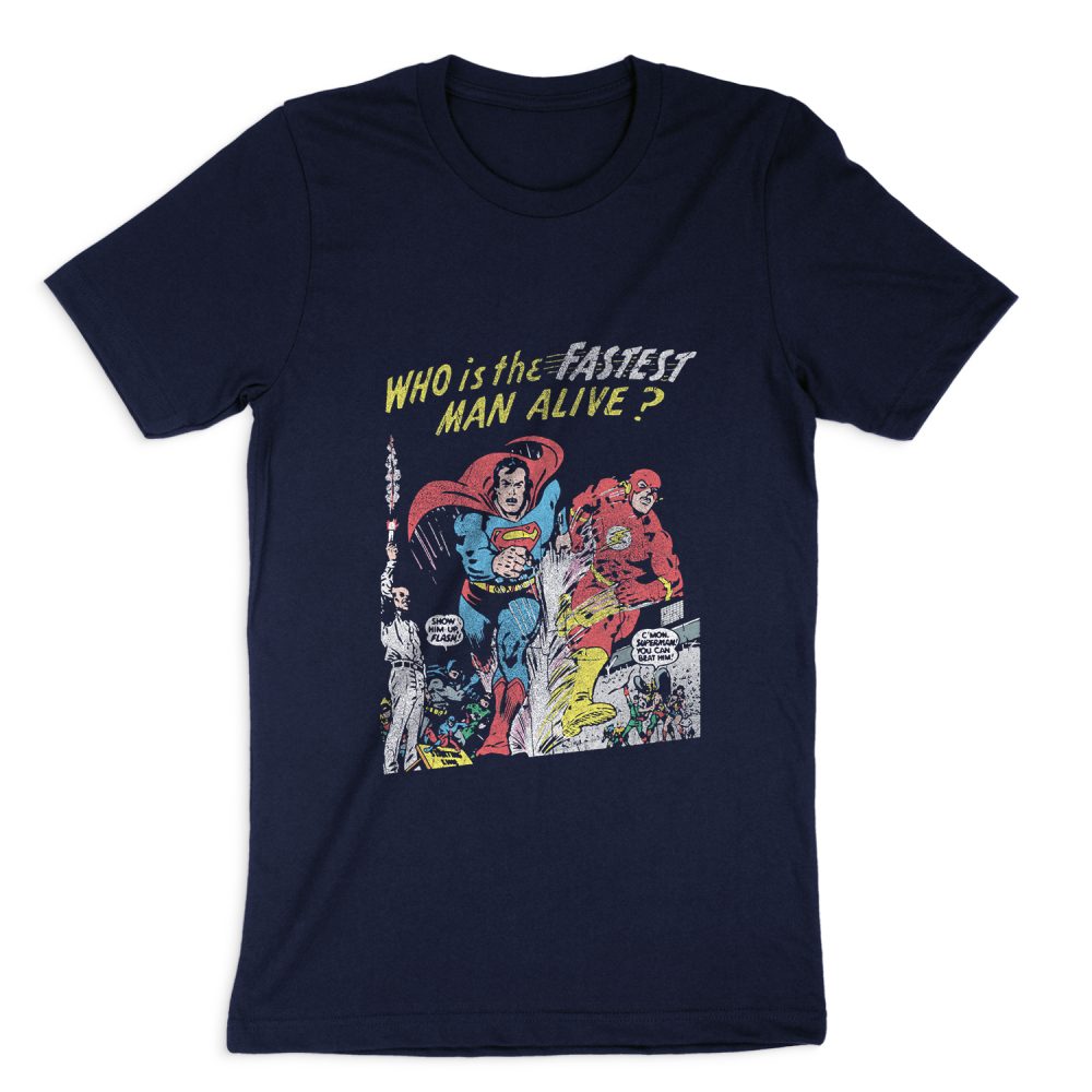 JUSTICE LEAGUE FASTEST SHORT SLEEVE T-SHIRT
