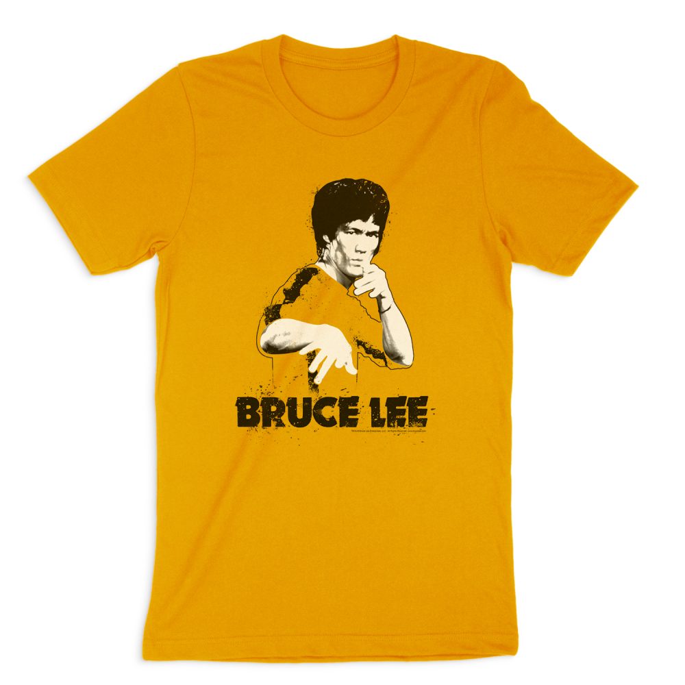BRUCE LEE SUIT SPLATTER SHORT SLEEVE T-SHIRT