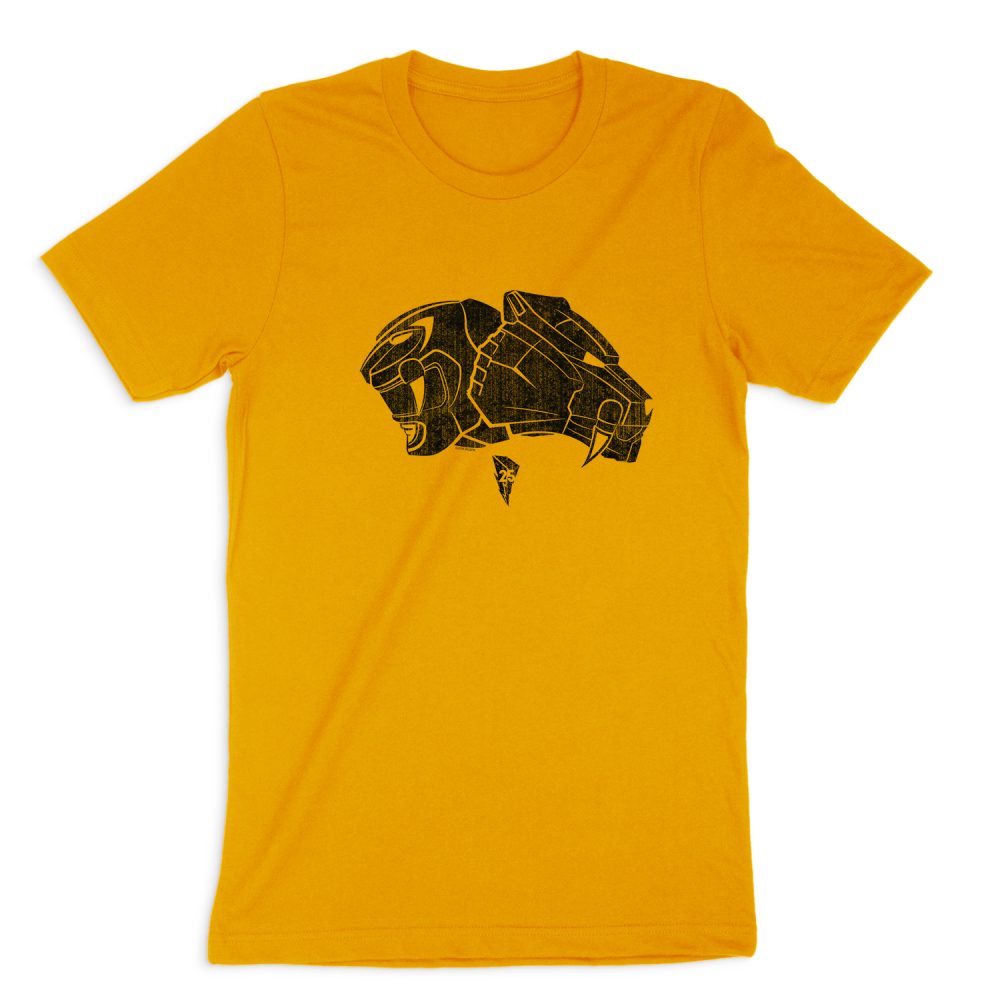 POWER RANGERS YELLOW #2 SHORT SLEEVE T-SHIRT