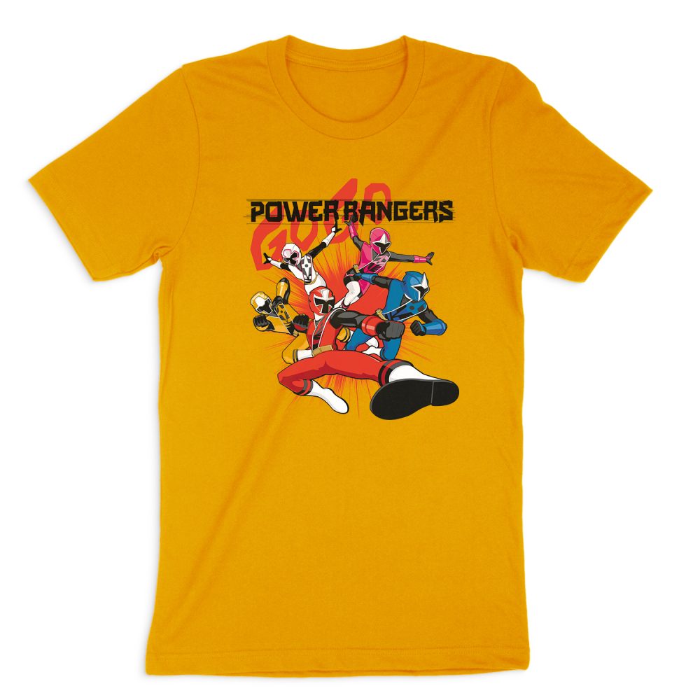 POWER RANGERS ATTACK SHORT SLEEVE T-SHIRT