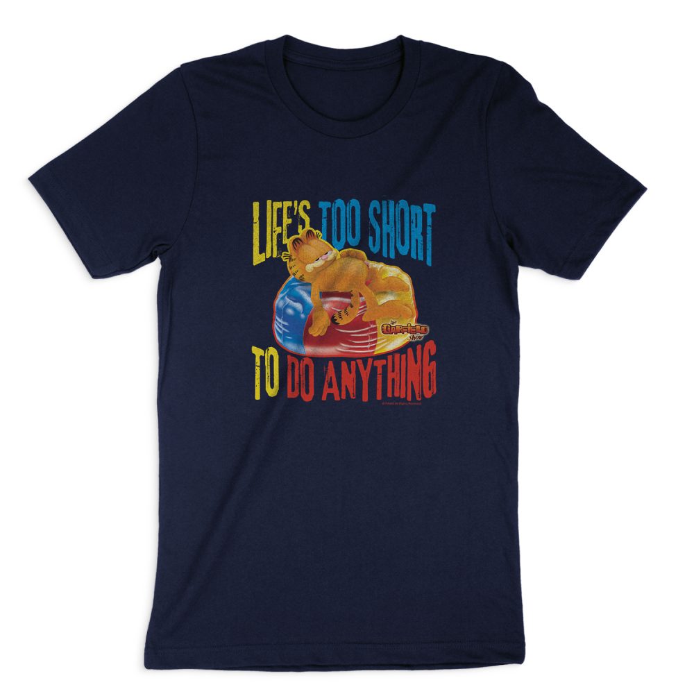 GARFIELD TOO SHORT SHORT SLEEVE T-SHIRT