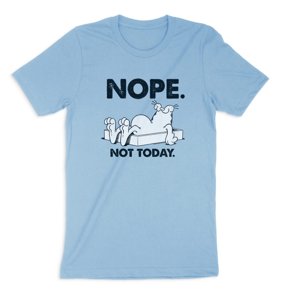GARFIELD NOPE SHORT SLEEVE T-SHIRT