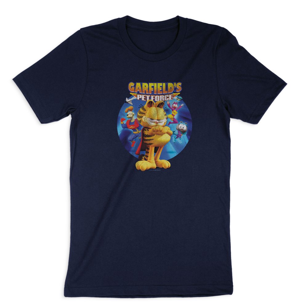 GARFIELD DVD ART SHORT SLEEVE T-SHIRT