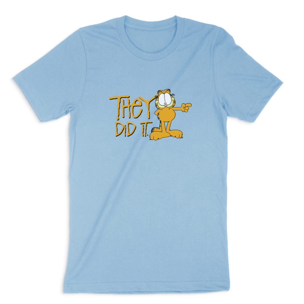 GARFIELD THEY DID IT SHORT SLEEVE T-SHORT