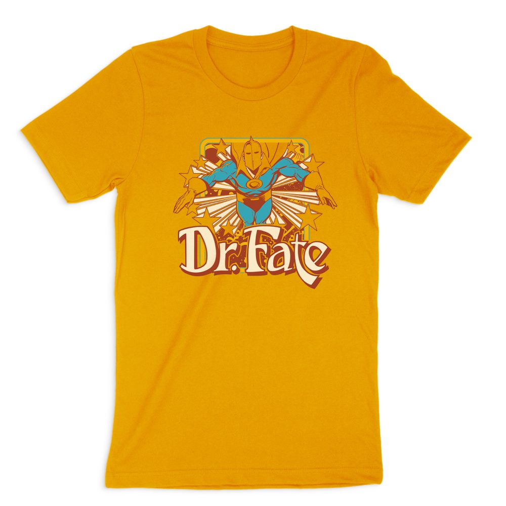 DC COMICS DR FATE STARS SHORT SLEEVE T-SHIRT