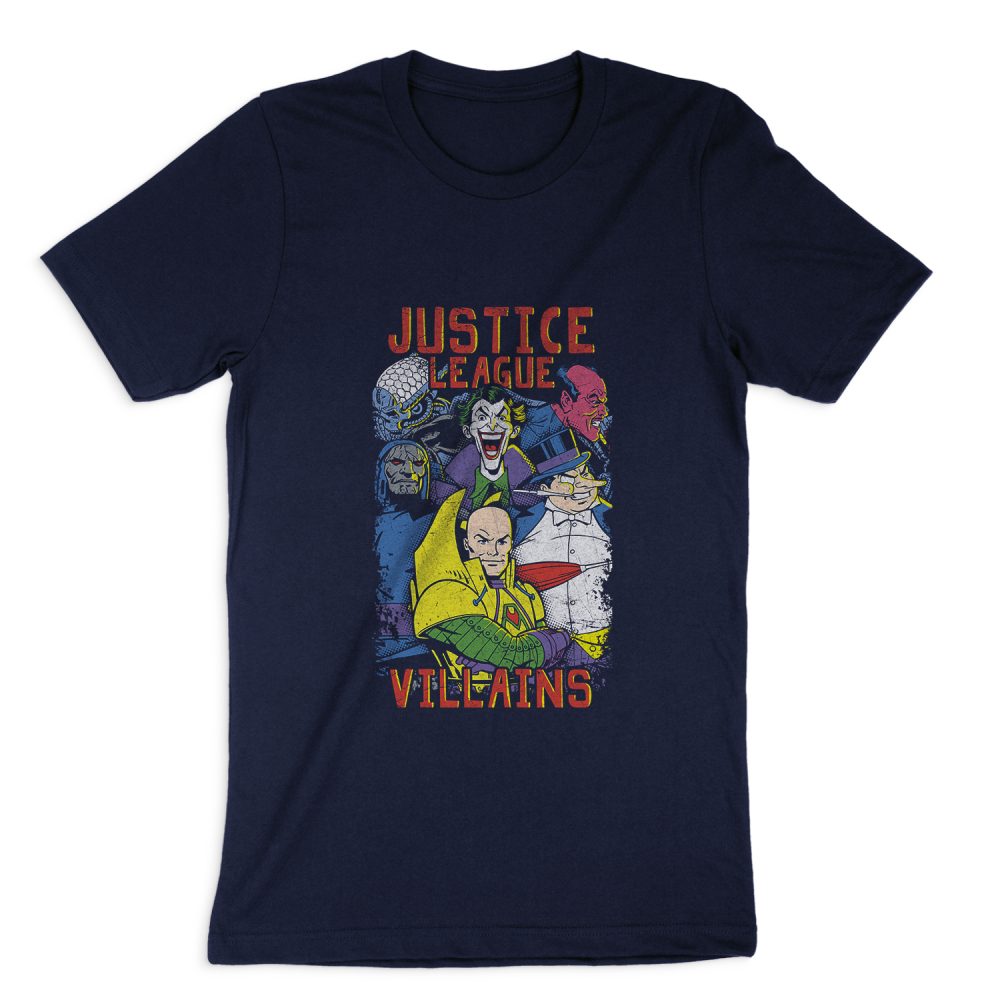 JUSTICE LEAGUE VILLAINS SHORT SLEEVE T-SHIRT