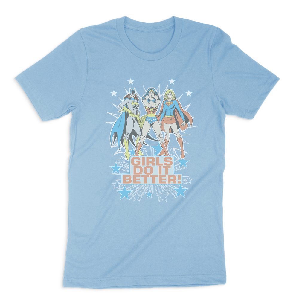 DC COMICS GIRLS DO IT BETTER SHORT SLEEVE T-SHIRT