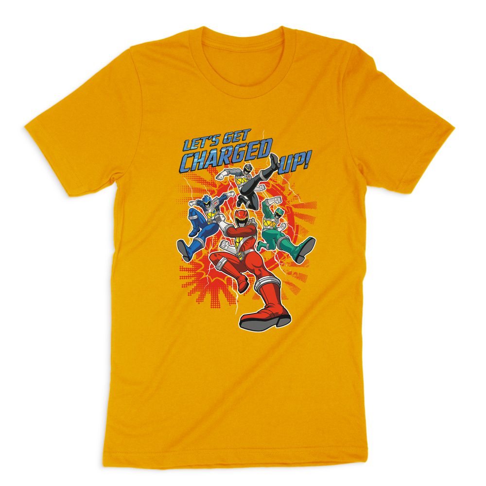 POWER RANGERS CHARGED UP SHORT SLEEVE T-SHIRT